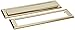 Baldwin Estate 0012.003 Letter Box Plate in Polished Brass, 13