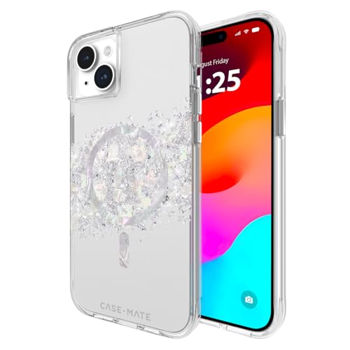 Case-Mate iPhone 15 Plus Case - MagSafe Phone Case - Touch of Pearl - image 1