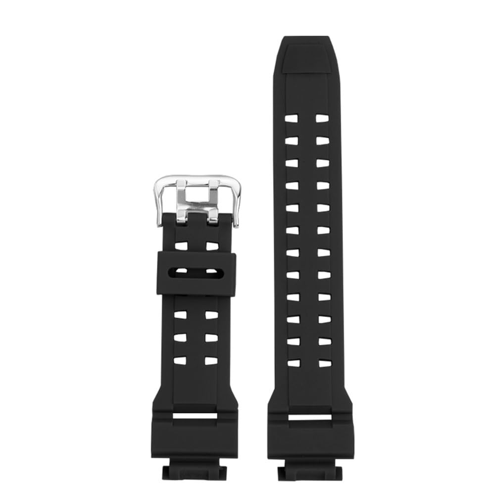Bracelet en silicone noir pour montre Casio G-9200 et GW-9200