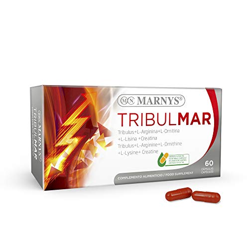 Marnys Tribulmar Tribulus Para Resistencia Y Potencia Muscular 60 Cápsulas Vegetales
