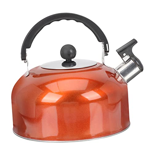 iplusmile Tetera Silbante Inoxidable para Inducción Resistente Mango Seguro Diseño Ergonómico y Boca Ancha para Rápido para Uso Doméstico y Cocinas Modernas