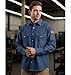 Flame Resistant FR Denim Shirt - 100% C - 7 oz (3X-Large, Denim Blue)