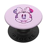 Disney Minnie Mouse Pink Tie Dye PopSockets mit austauschbarem PopGrip