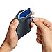 Distil Union Wally Bifold 5.0 Slim Bifold Wallet for Men – Minimalist RFID Leather Wallet with ID Window, Pull Tab Card Holder & Money Clip - Holds 14 Cards & 30 Bills - Navy