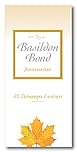 Basildon Bond Luxury Peel and Seal Envelopes 20 Pack for P4TO Writing Pad - Champagne, Size 89 x 187mm