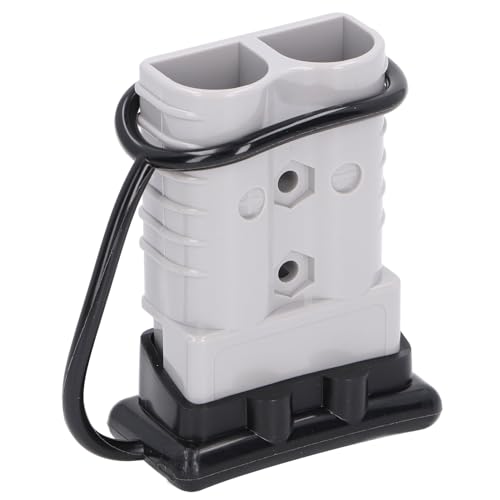 Yuecoom Battery Quick Connector, 350A 600V Battery Wire Harness Plug Battery Wire Harness Connect Disconnect Plug with Protective Cover and Handle for Winches, Trailers, normal, popular