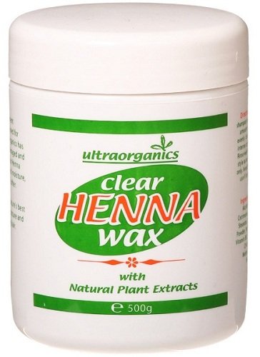 Ultraorganics Clear Henna Wax 500g
