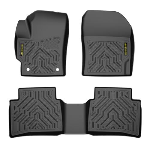 PIT66 Floor Mats Compatible with 2020-2024 Toyota Corolla Sedan (NOT Fit Hatchback Models) (Heavy Duty) TPE 3-Piece Premium Floor Liners Interior Accessories Fit Toyota Corolla Sedan 2020-20