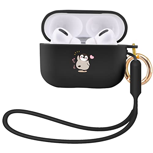Coque AirPods Pro 2 motif pingouin amusant idée cadeau originale pour fille