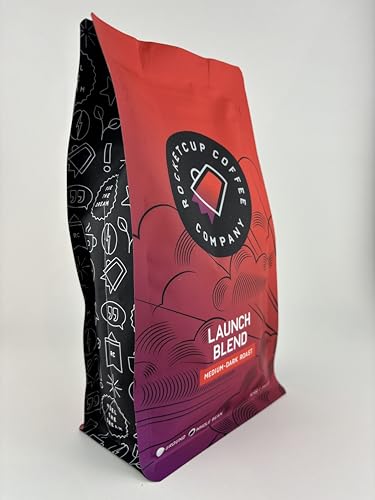 RocketCup Coffee Launch Blend café en grano tostado medio 12 oz miniatura 2