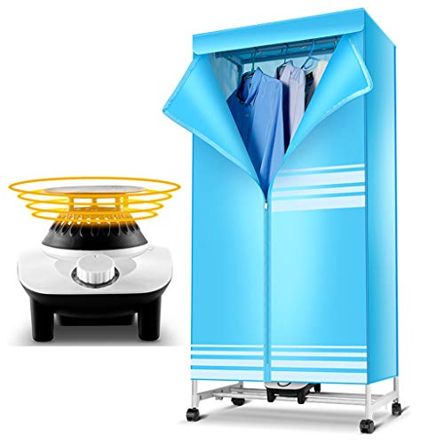 QFF@ Tragbarer Wäschetrockner Faltbarer Elektrischer Wäschetrockner Mit Bügeleisen, Garderobenheizung Für Die Hausmontage, Beheizter Wäschetrockner