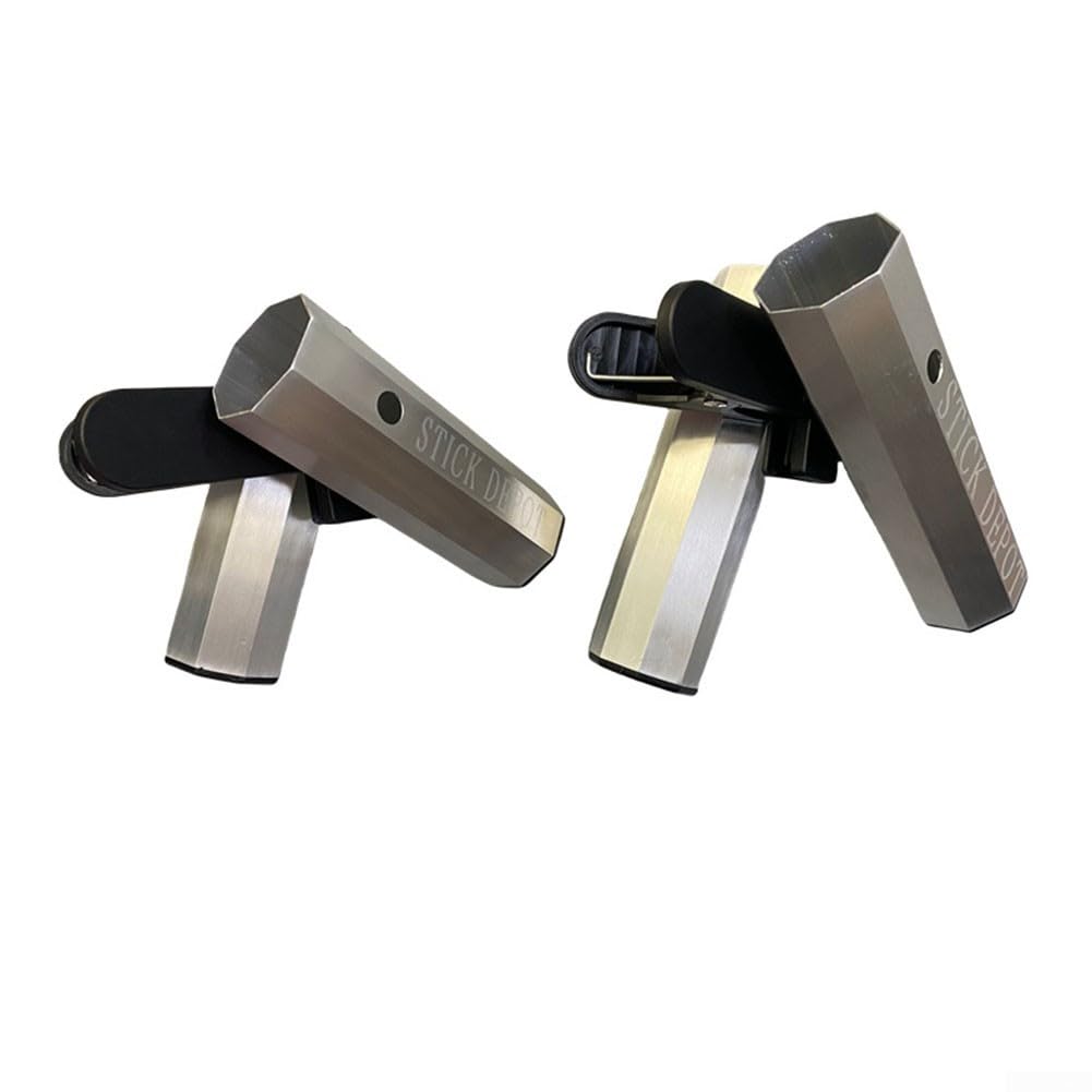 Support de rangement pour baguettes double action serrage batteur rotation