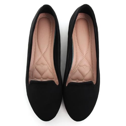 Image of SAILING LU Women Round Toe Comfortable Ballet Flats