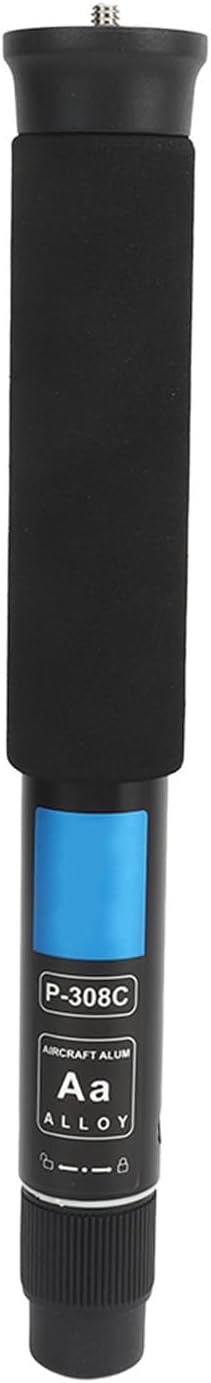 62 Inch Camera Monopod, 8 Sections Aluminum Camera Camcorder Monopod 157cm / 61.81in Portable Travel Selfie Stick DSLR Monopod, Trekking Pole for Hiking Camping