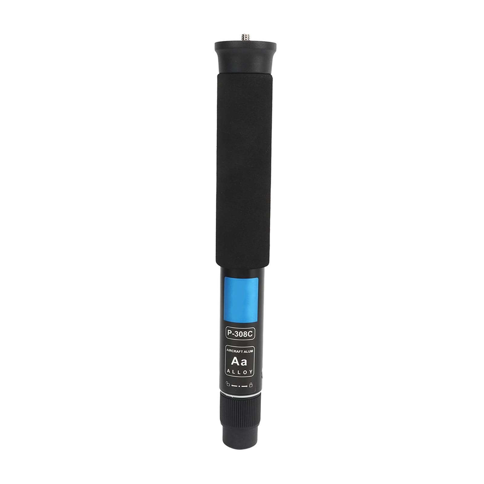 Monopode pour appareil photo de 157 cm, 8 sections en aluminium, 157 cm, perche à selfie pour appareil photo reflex numérique, bâton de randonnée pour randonnée et camping