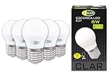 【Bombilla LED 6W E27】Sustituyen a las bombillas convencionales de 230V E27 con una potencia de 40W a 50W. Entorno】Estas Bombillas cumplen con todas las normas Nacionales y Europeas aplicables y son respetuosas con el Medio Ambiente
