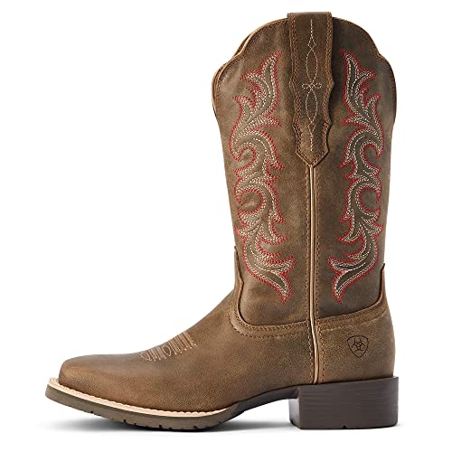 ARIAT ARIAT BMVY9 Womens Hybrid Rancher StretchFit Western Boot Pebble 9 Wide