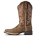 Ariat BMVY9 Womens Hybrid Rancher StretchFit Western Boot Pebble 7
