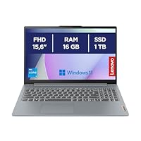 Lenovo IdeaPad Slim 3 Notebook 15,6” FHD (1920x1080), Intel Core i5-12450H, RAM 16GB, 1TB SSD,...