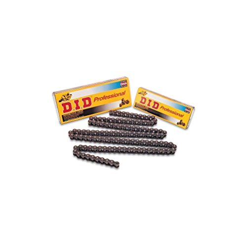 D.I.D 428 nzgbx132fb abierto Cadena con Spring Link, Oro/Negro