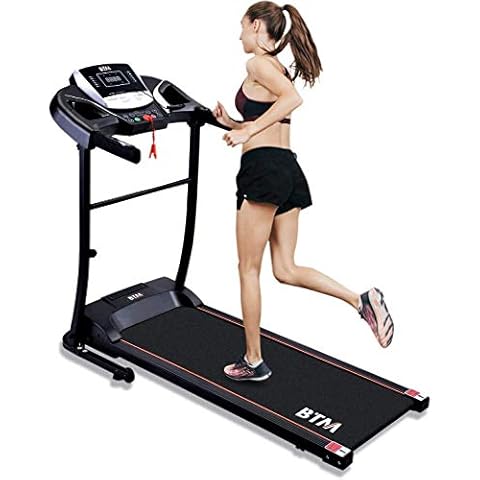 Electric Treadmill for Home, Foldable Treadmill, USB & Speakers, 12 Pre-Programs, 98% Assembled, 0.8 - 12KM/H, Treadmill Running Machine, Treadmill Electric Folding Cover
