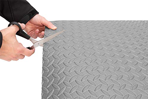 Performance Tool W88981 Anti-Fatigue Grip Mat Roll (Lg) (30 Square Feet) Grey #TOP3