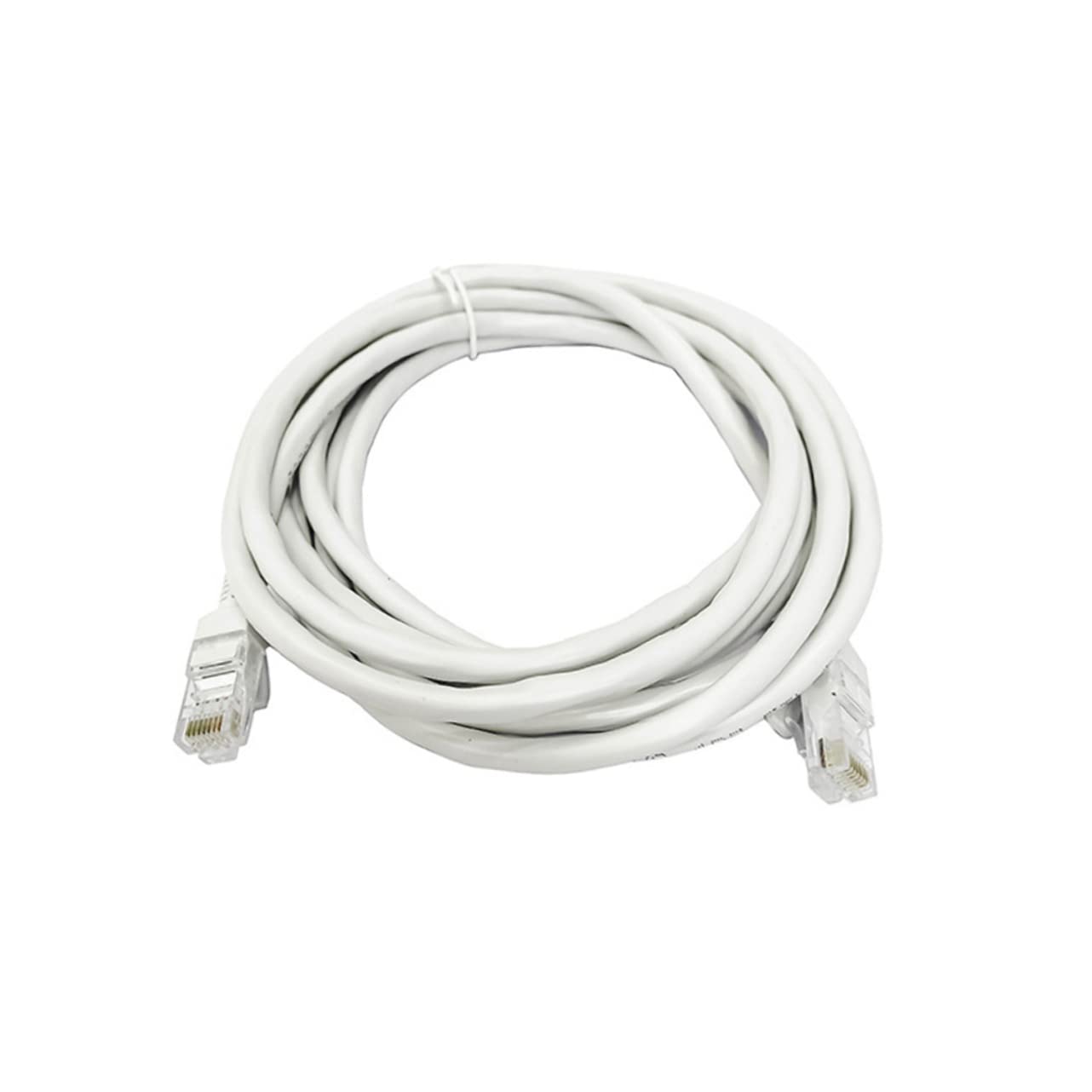 Cavo Ethernet Cat6 da 50 Metri Bianco in Plastico e Rame