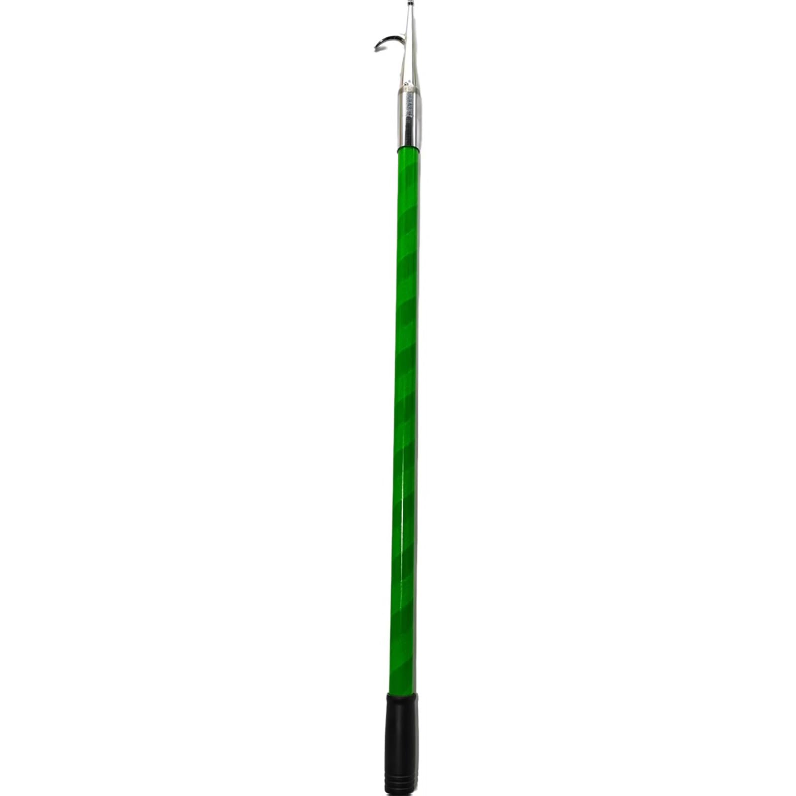 DJPHOFS Multi-section Detachable Docking Poles for Boats, Fiberglass Dock Rods for Boat Docking, Boat Hook Pole with Non-Slip Grip & Universal Thread(1m/3 ft 3 in)