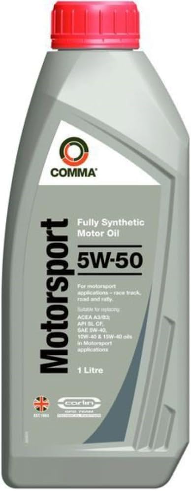 Comma MS1L 1L Motorsport Fully Synthetic 5W50 Motor Oil