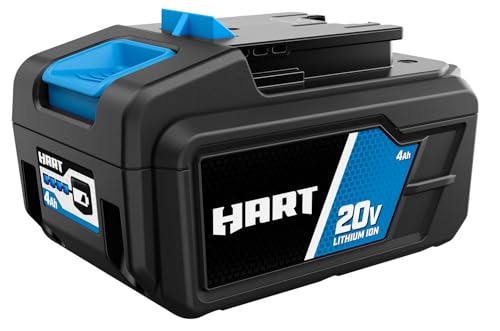 HART 20-Volt 4.0Ah Lithium-Ion Battery with On-Board Fuel Gauge (BPH003)