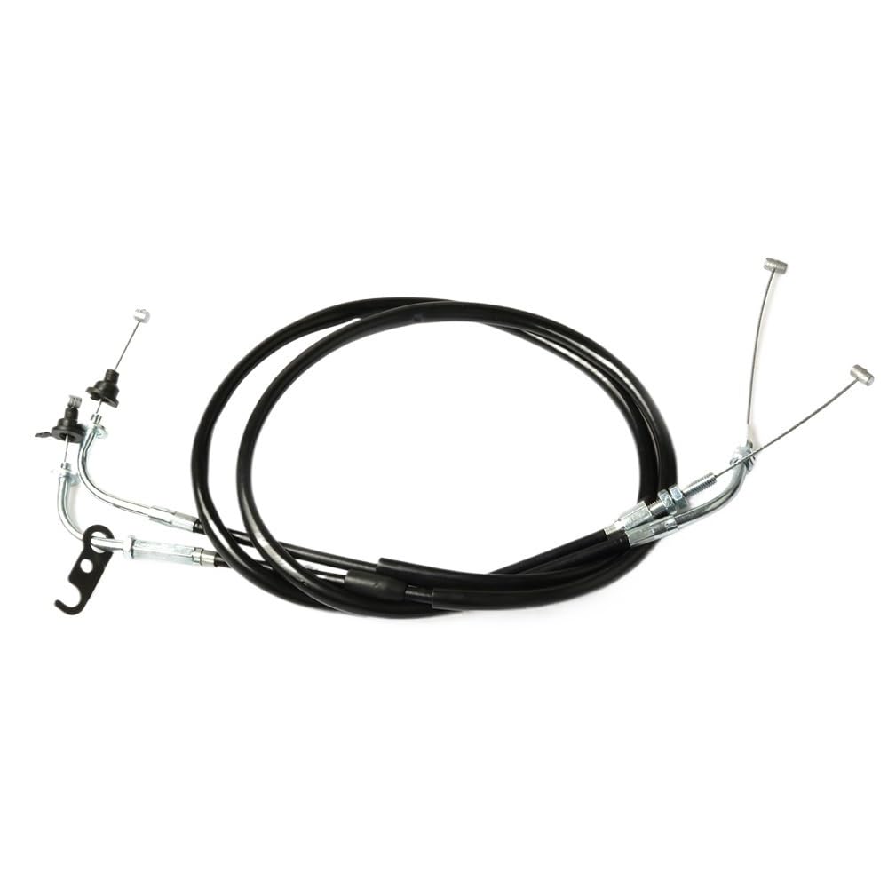Cable de Acelerador Cable de Repuesto para Motocicleta, 2 Cables Acelerador para FZ16 FZ 16 YS150 YS 150, líneas Doble separadas Freno Cable