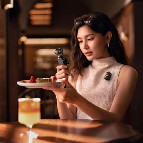Image of DJ I Pocket 3 Creator Combo Vlogging Camera 1 Inch CMOS 4K 120fps Video 3 Axis Stabilization Compact Camera with Mic Face Tracking Fast Focus for YouTube Travel Photography