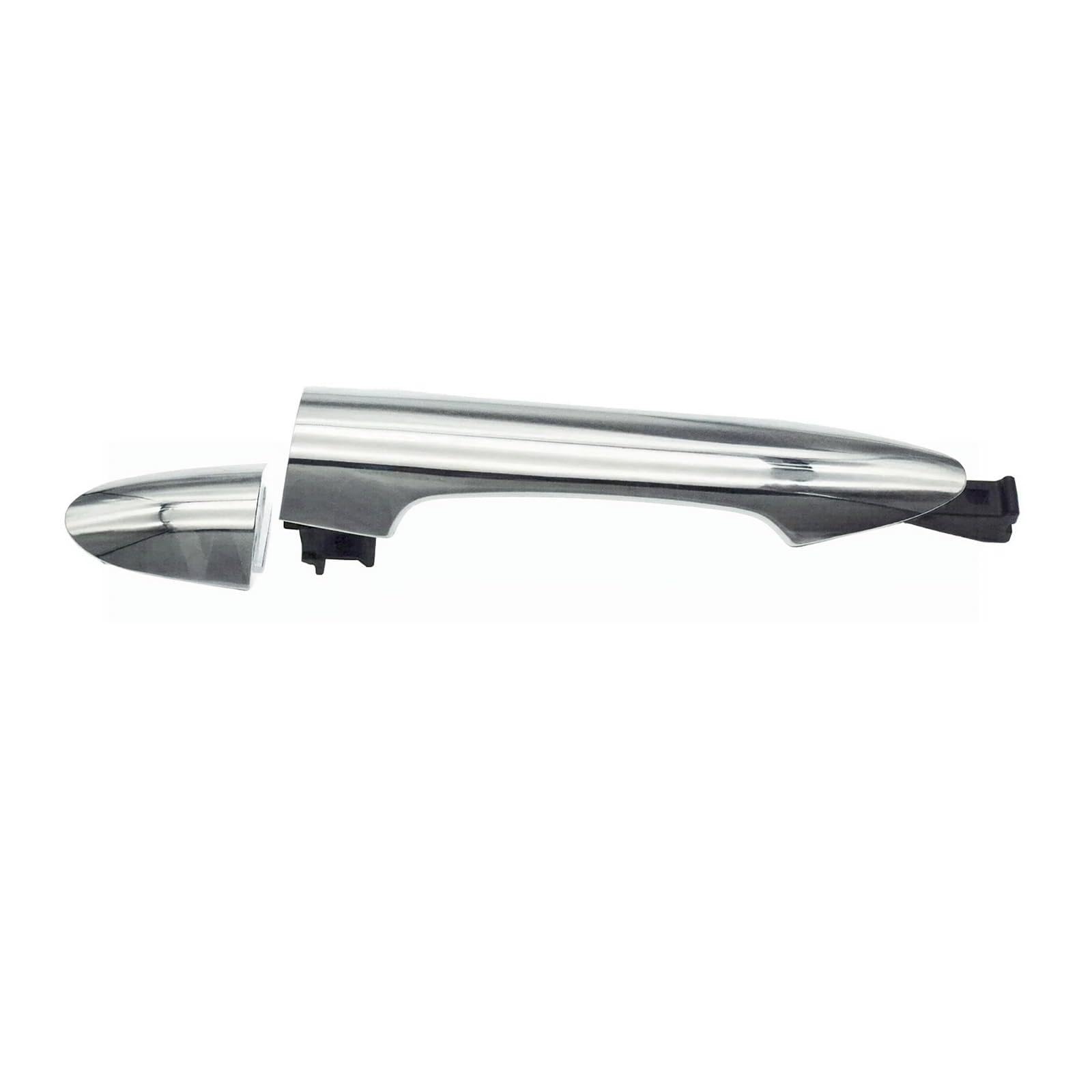 Trixly Chrome Front Left Car Door Handle Chrome Black Front Rear Left Right Outside Exterior Outer Door Handle