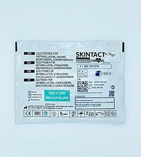 SKINTACT Adult Defib Pads - Compatible with Philips HeartStart FR2, FR2+, FR3, MRx, XL, XL+
