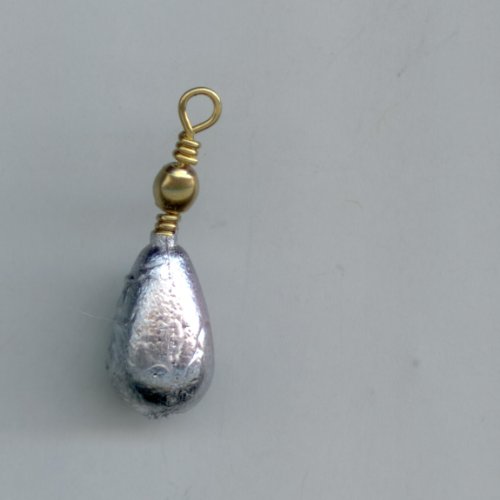 S & J's TACKLE BOX 3/8 oz Lead BASS Casting- Swivel Bell Sinker - 10 PER Pack C