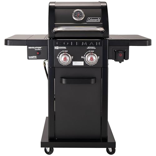 Coleman Revolution 2-Burner Propane Grill, 30,000 BTU Gas