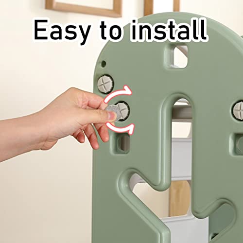 Rack De Armazenamento De Quarto Infantil Com Caixas, Estante Criativa Em Forma De Árvore - Prateleir