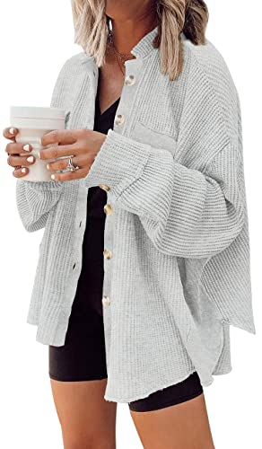 Image of Womens Corduroy Button Down Shirts Color Block Long Sleeve Blouses Tops Jackets