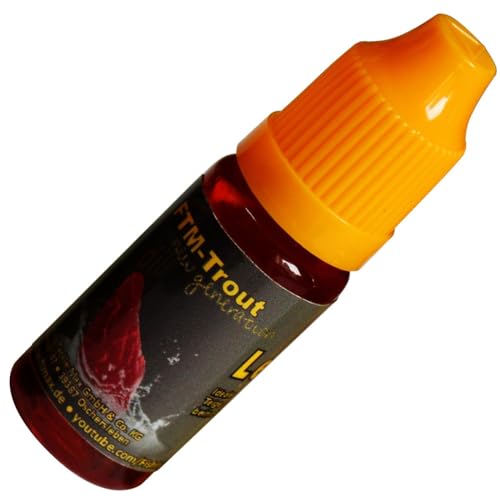 FTM Leber 10ml - Fischlockstoff zum Angeln, Lockstoff für Raubfische, Forellen & Friedfische, Lockmittel für Fische, Lockstoffe