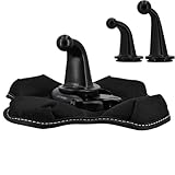 iSaddle Friction Mount for Garmin GPS Vehicle Truck RV Navigator Portable NonSkid Beanbag Dashboard Mount Holder for Garmin Drivesmart Nuvi Drive Dezl Zumo Driveassist DriveLuxe StreetPilot 17mm&22mm