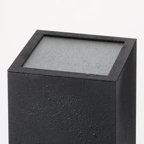 Progress Lighting 6" Square Glass Lens Cover, Black by Progress Lighting - Used condition - Image 5