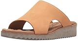 Walking Cradles Women's Hartford Flat Sandal, Camel, 6 M US