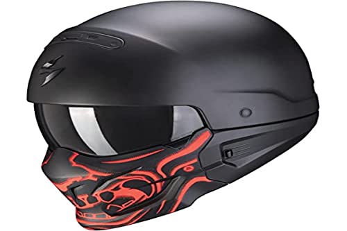 SCORPION EXO-COMBAT EVO SAMURAI Casque Matt Black-Red XXL