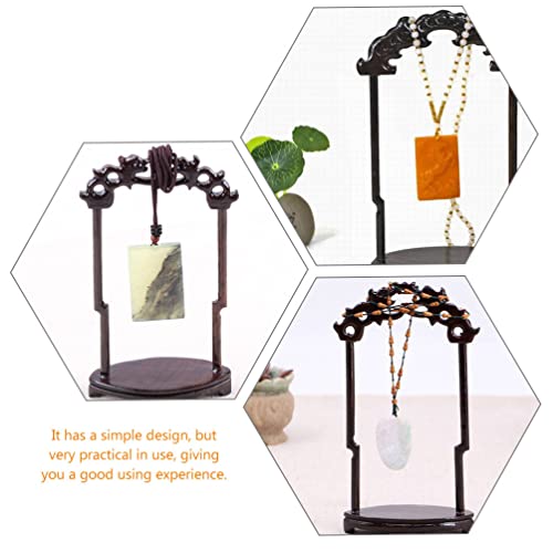 ifundom Style Bracelet Jade A Pendant Home Racks Tabletop For Rack Hanger Shop Chinese Earring Wood Display Organizer Wooden Jewelry Stand Necklace Bracelets Holder Tree Chains - Image 4
