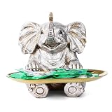 ADORNO DE RESINA DE ELEFANTE: La bandeja con forma de elefante está bien elaborada, es única y atractiva. Esta decoración de escritorio con forma de elefante es muy estable. Esta bandeja de almacenamiento con forma de elefante no solo es una decoración elegante para pasillos y salas de estar, sino que también es increíblemente práctica para guardar tus pertenencias. Encaja perfectamente en la oficina, el salón o donde quieras. Es práctica y hermosa, y sorprenderá a todos.