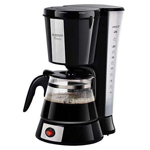 Cafeteira ELETRICA 26 Xicaras Soft 110 Volts, Semp TCL CF6015PR-1, Preta