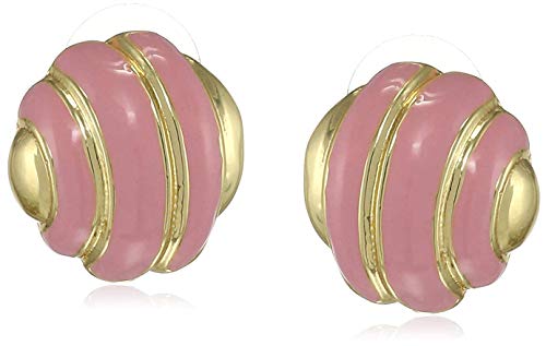 Valentine's Stud Earrings - Heart Shaped Red Gems