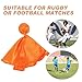 Baluue 4pcs Portable Football Penalty Flags Bright Colored Referee Flags for Soccer and Football Games for Festivals and Parties Easy Players and Fans