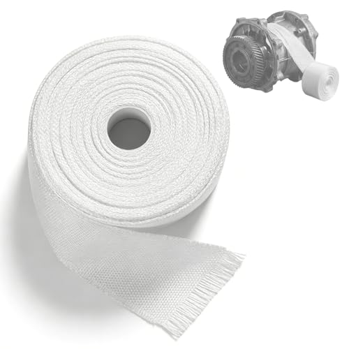 Cloxtralon Ruban en Fibre de Verre - 5 cm x 30 m - Blanc - Tissu de Fibre de Verre pour Réparation de Tissus (Non Collant) - pour Réparation de Voitures, Bateaux et Structures Métalliques