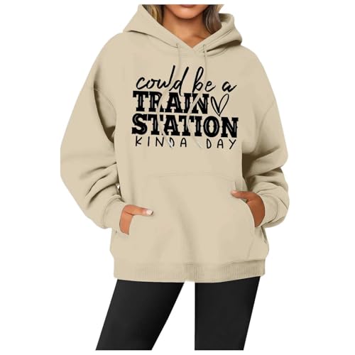 Pull à capuche femme col rond parfait pour vos sorties décontractées